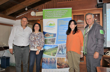 Državna geodetska uprava u NP Plitvička jezera predstavila projekt Evidentiranja posebnog pravnog režima kao doprinos učinkovitijem upravljanju zaštićenim područjima
